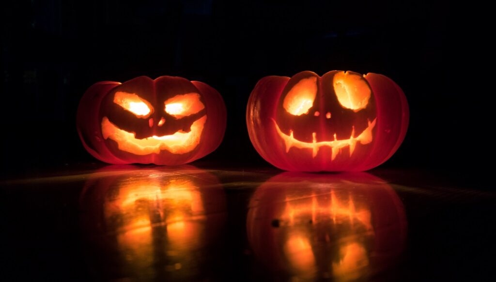 Halloween jack-o-lanterns